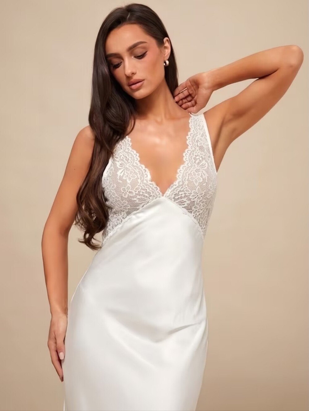 Beautiful Top Lace Romantic Intimate Nightgown Various Sizes